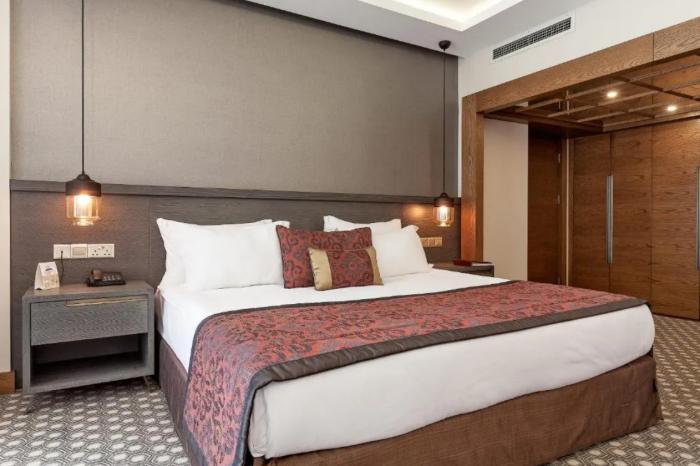 Salamis Bay Conti Resort Hotel & Casino Famagusta  Room photo A bedroom at the hotel