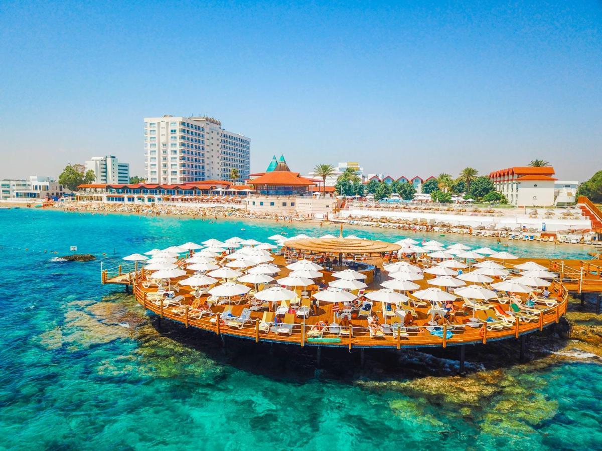 Salamis Bay Conti Resort Hotel & Casino Famagusta  Exterior photo The pier at Nissi Beach