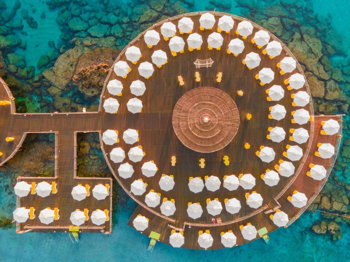 Salamis Bay Conti Resort Hotel & Casino Famagusta  Exterior photo Aerial view of the floating bar